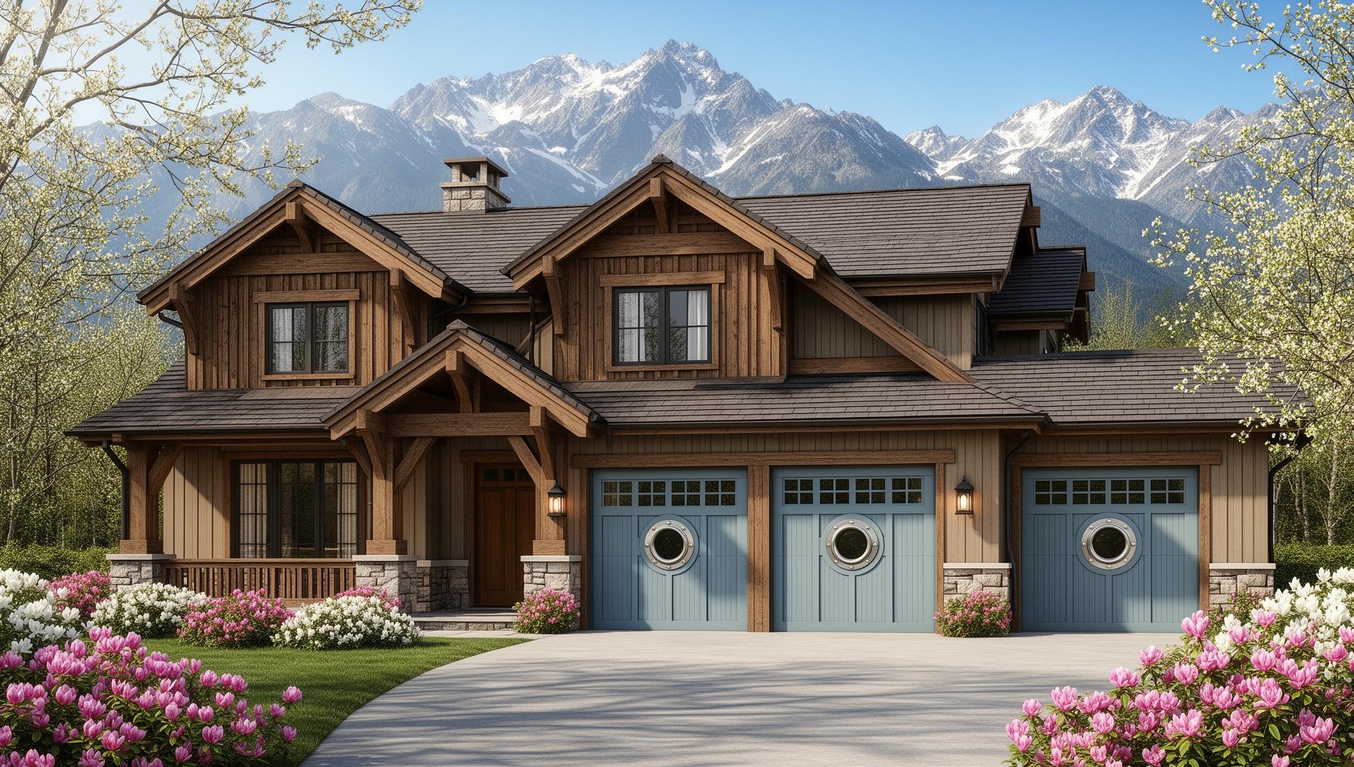 Beautiful home in Milford CT with professional garage door installation